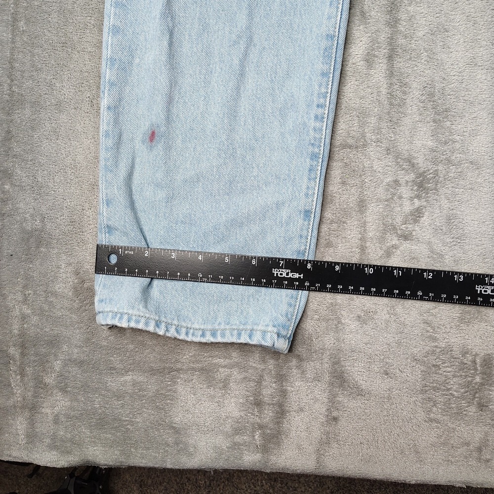 Levis Jeans Women 25x30 Blue 501 90s Premium Denim Light Wash Button Fly Classic - Picture 10 of 16